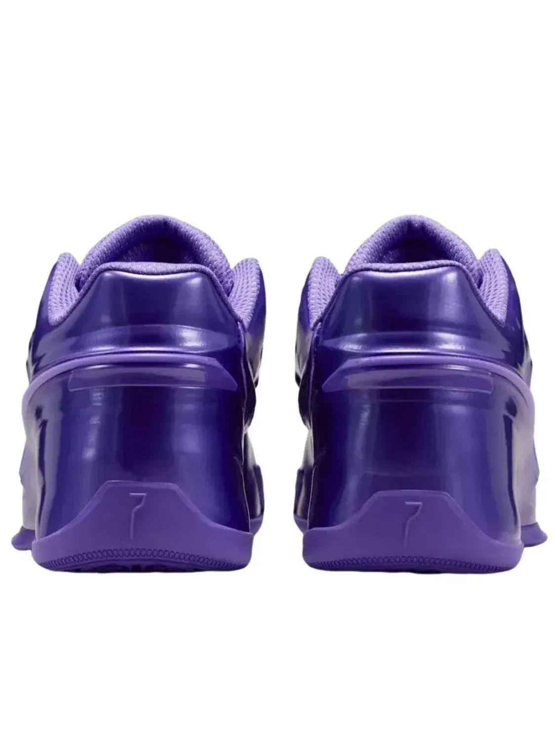 Мужские кроссовки высокие с принтом Nike KD 19 Purple Stuff — изображение 4 из 5, фиолетовый