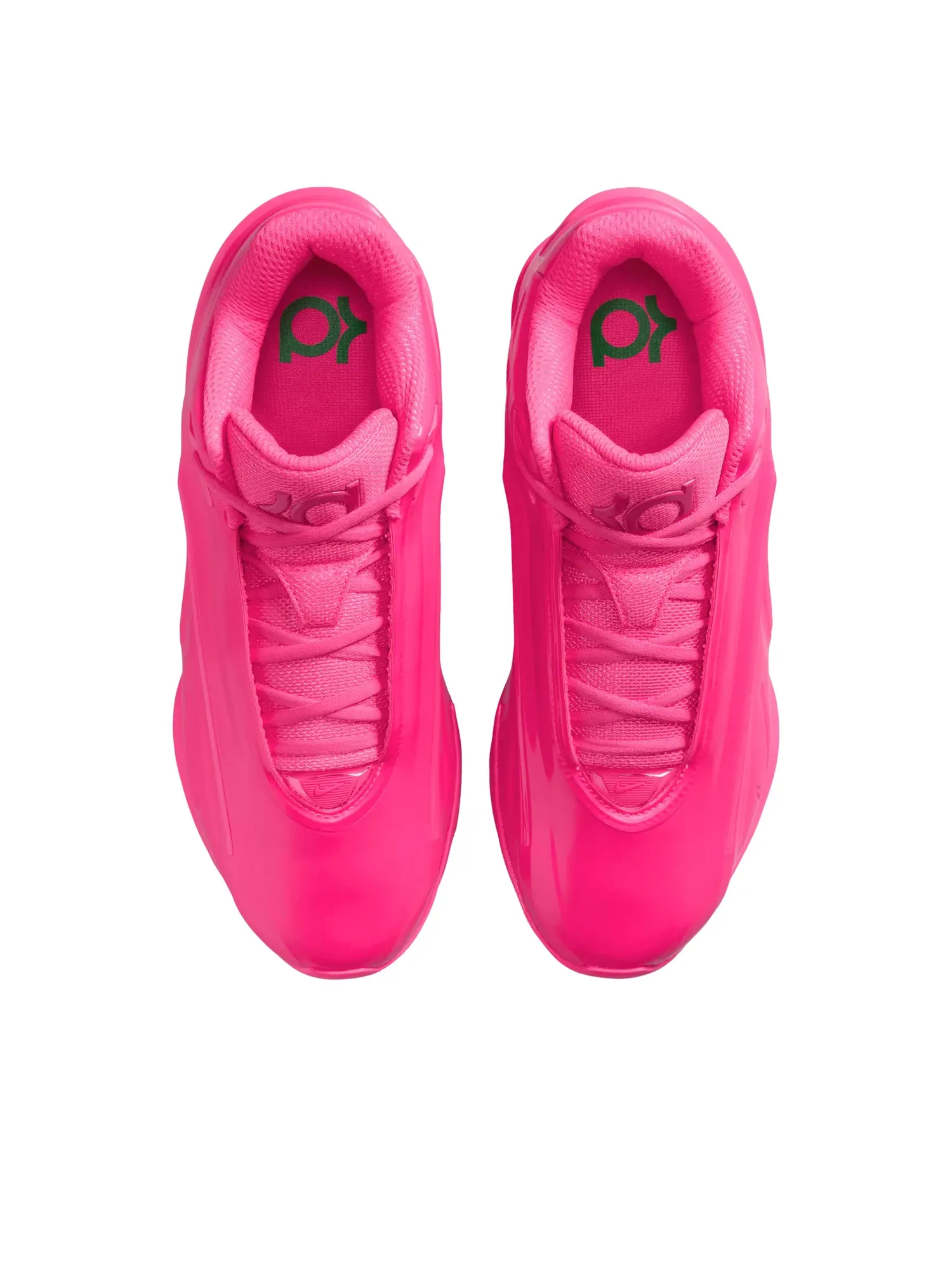 Мужские баскетбольные кроссовки с высоким верхом Nike KD 19 Bubble Gum Bounce — изображение 2 из 6, розовый