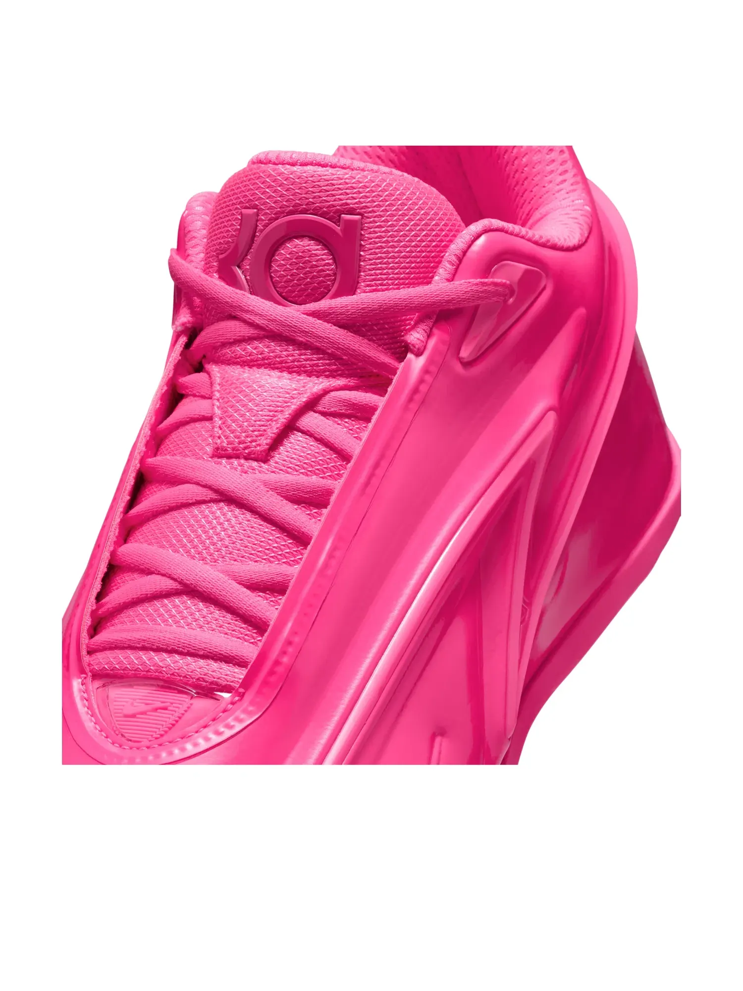 Мужские баскетбольные кроссовки с высоким верхом Nike KD 19 Bubble Gum Bounce — изображение 5 из 6, розовый