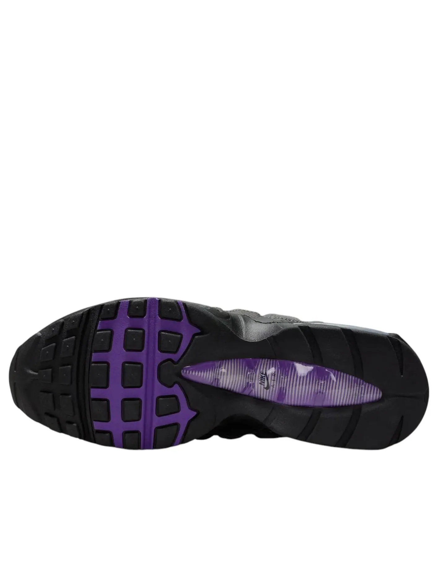 Кроссовки Nike Air Max 95 'Black Grey Purple' — изображение 5 из 6, черный