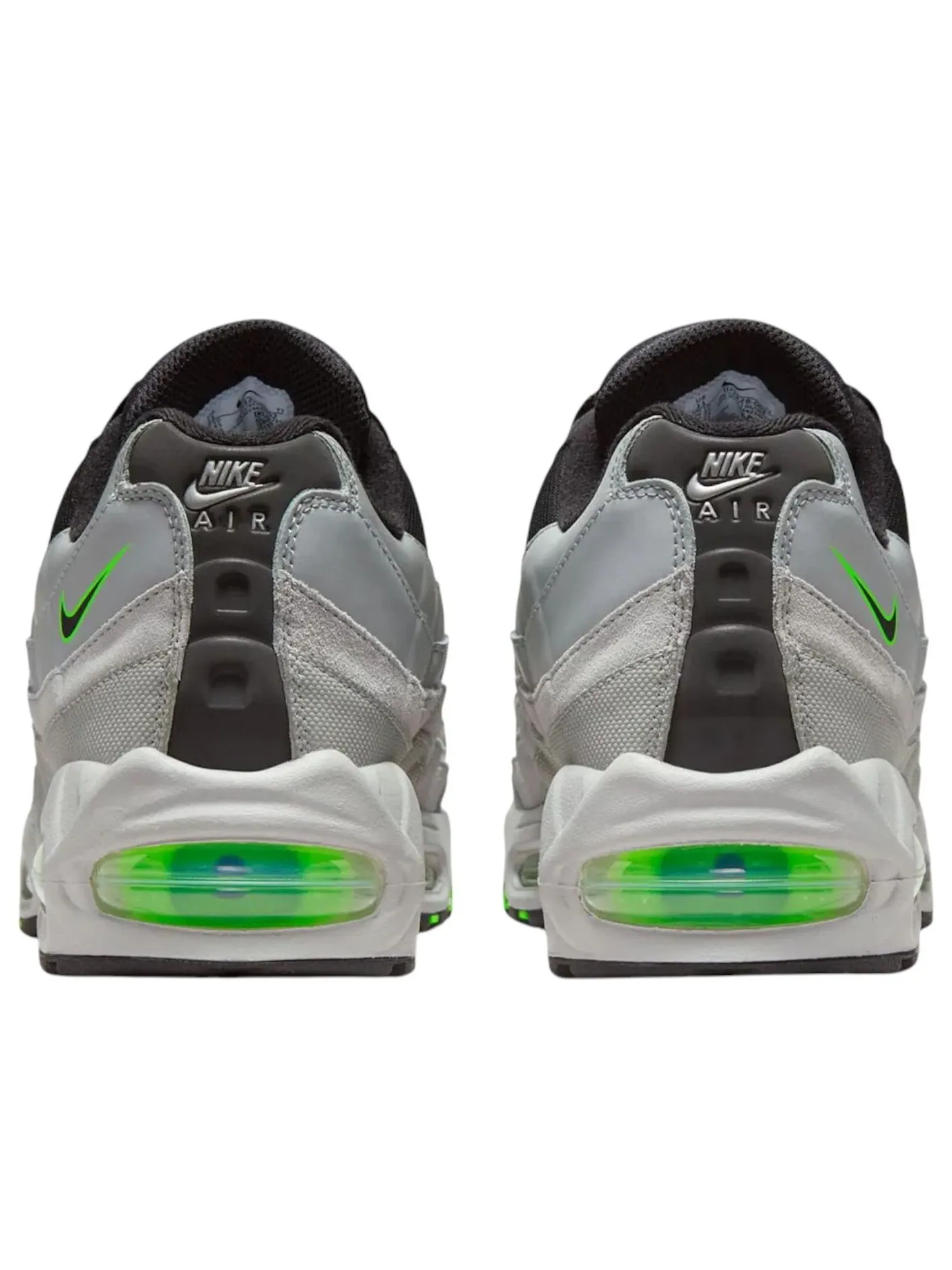 Кроссовки Nike Air Max 95 'Sliver Black Green' — изображение 4 из 6, черный/зеленый