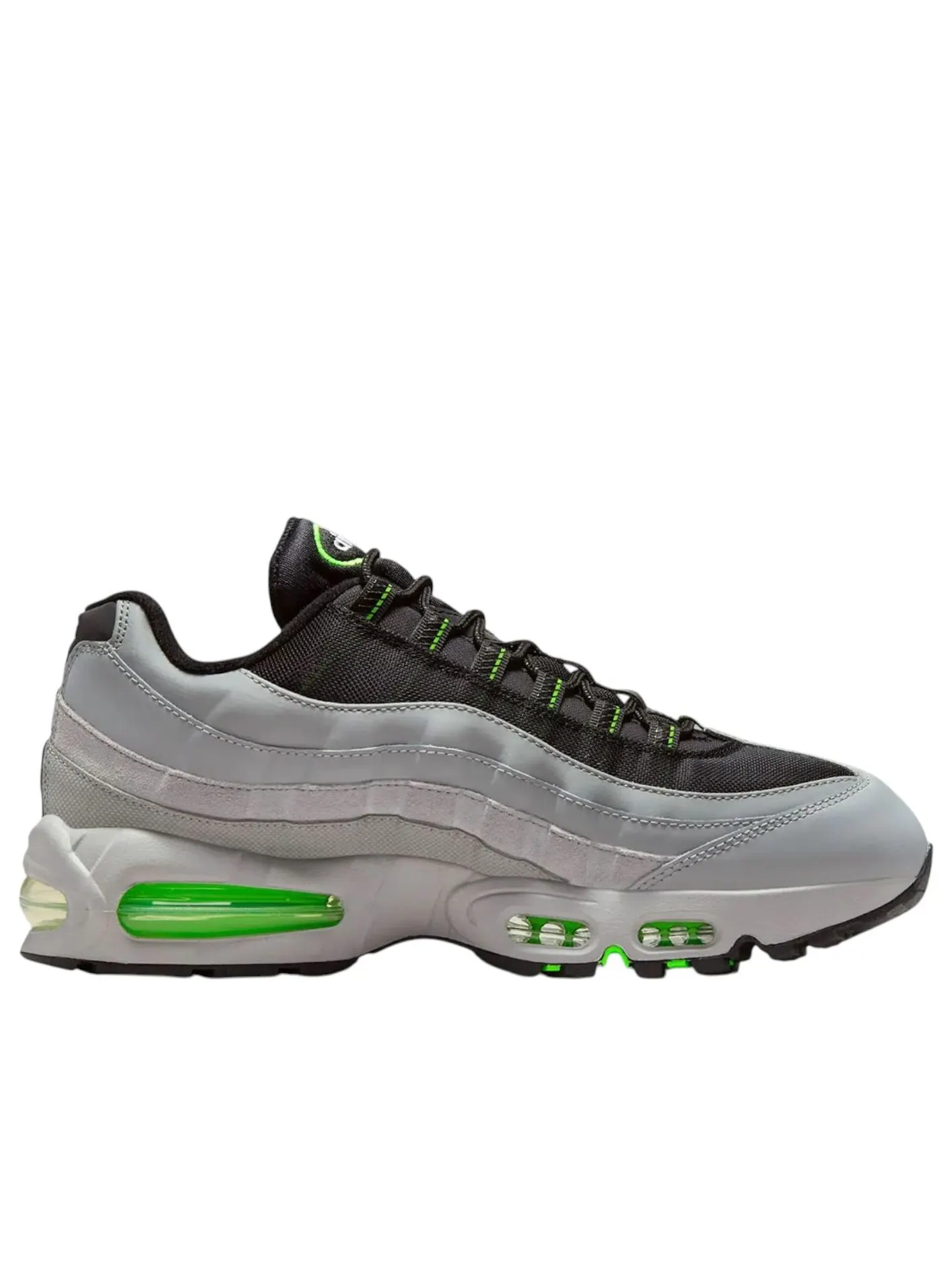 Кроссовки Nike Air Max 95 'Sliver Black Green' — изображение 6 из 6, черный/зеленый