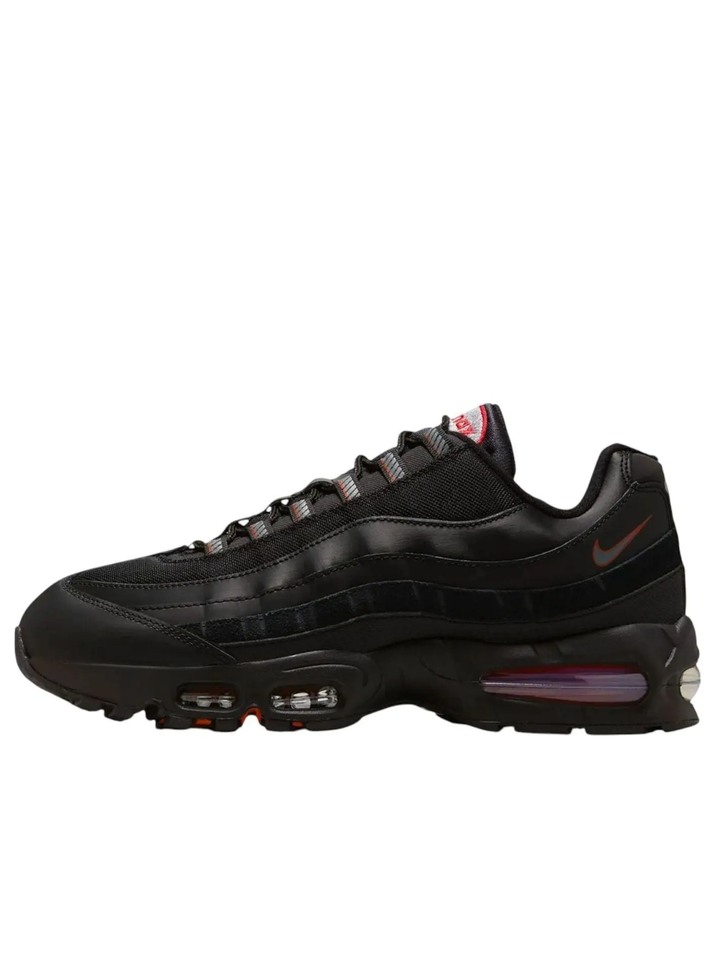 Кроссовки Nike Air Max 95 'Black Red' — изображение 1 из 6, черный