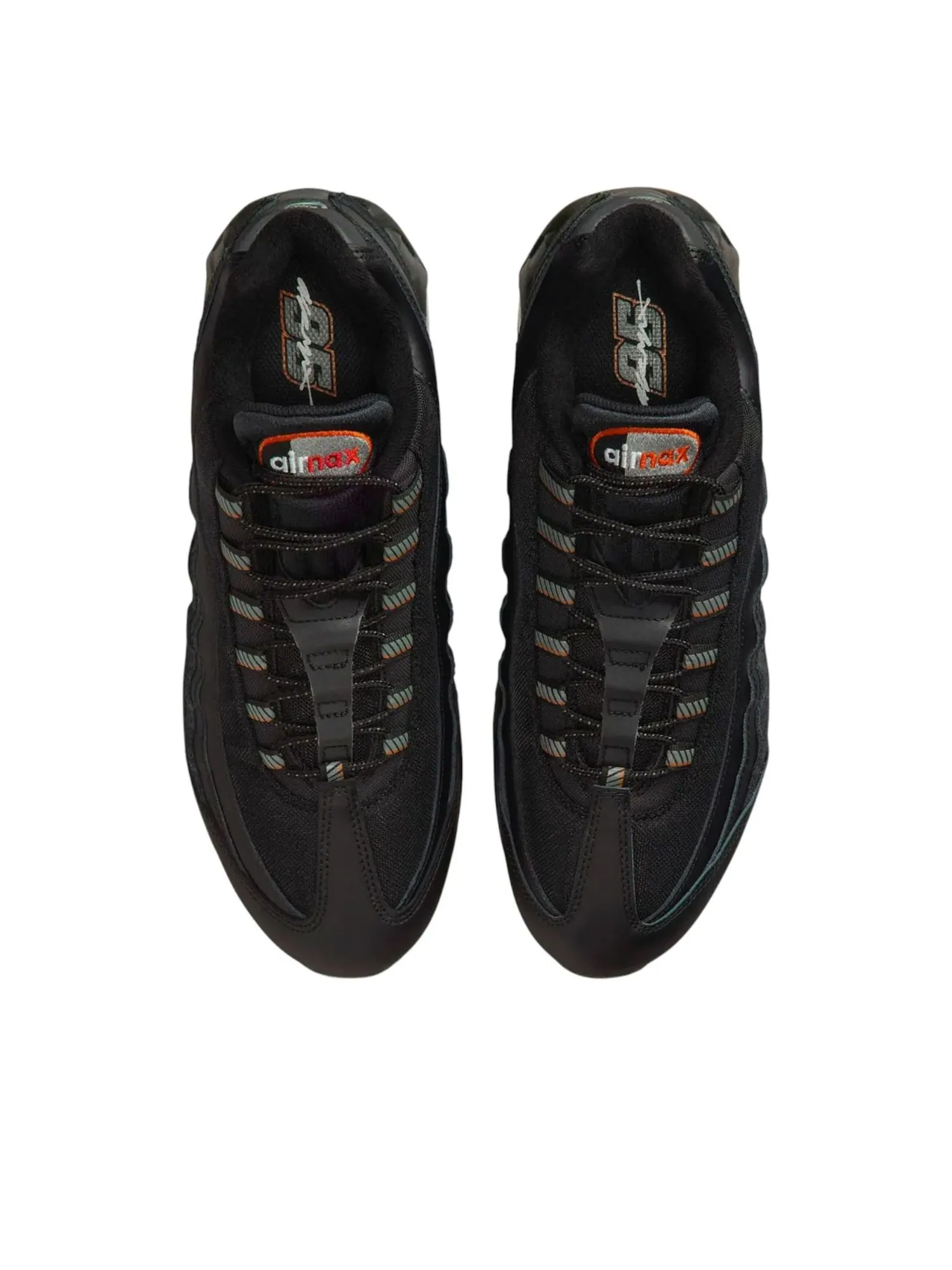 Кроссовки Nike Air Max 95 'Black Red' — изображение 2 из 6, черный