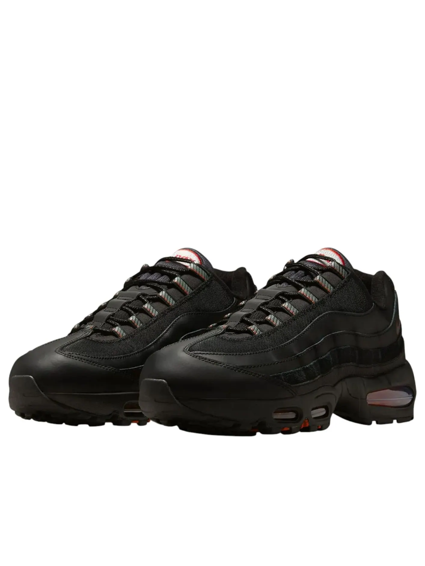 Кроссовки Nike Air Max 95 'Black Red' — изображение 3 из 6, черный