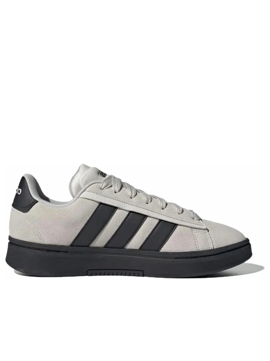 Кроссовки adidas Grand Court Alpha 'Grey Black' — изображение 2 из 6, серый