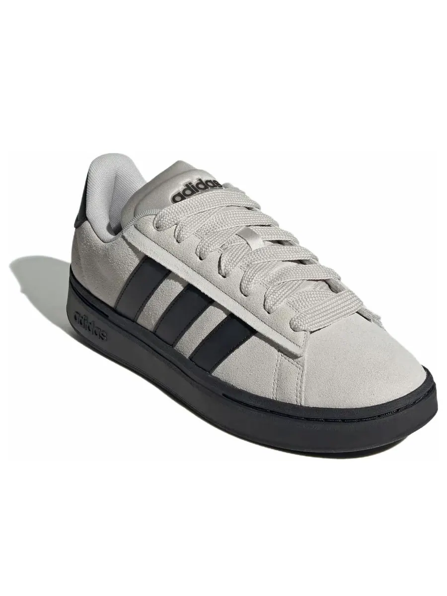 Кроссовки adidas Grand Court Alpha 'Grey Black' — изображение 3 из 6, серый