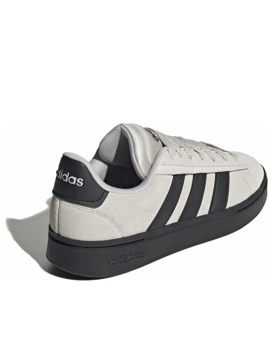 Кроссовки adidas Grand Court Alpha 'Grey Black' — изображение 4 из 6, серый
