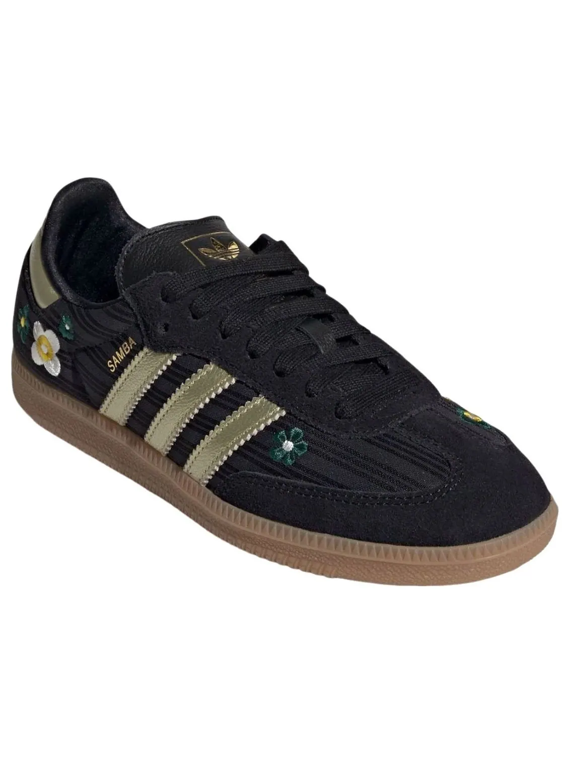 (WMNS) Adidas x Liberty London Samba 'Black Gold' — изображение 3 из 6