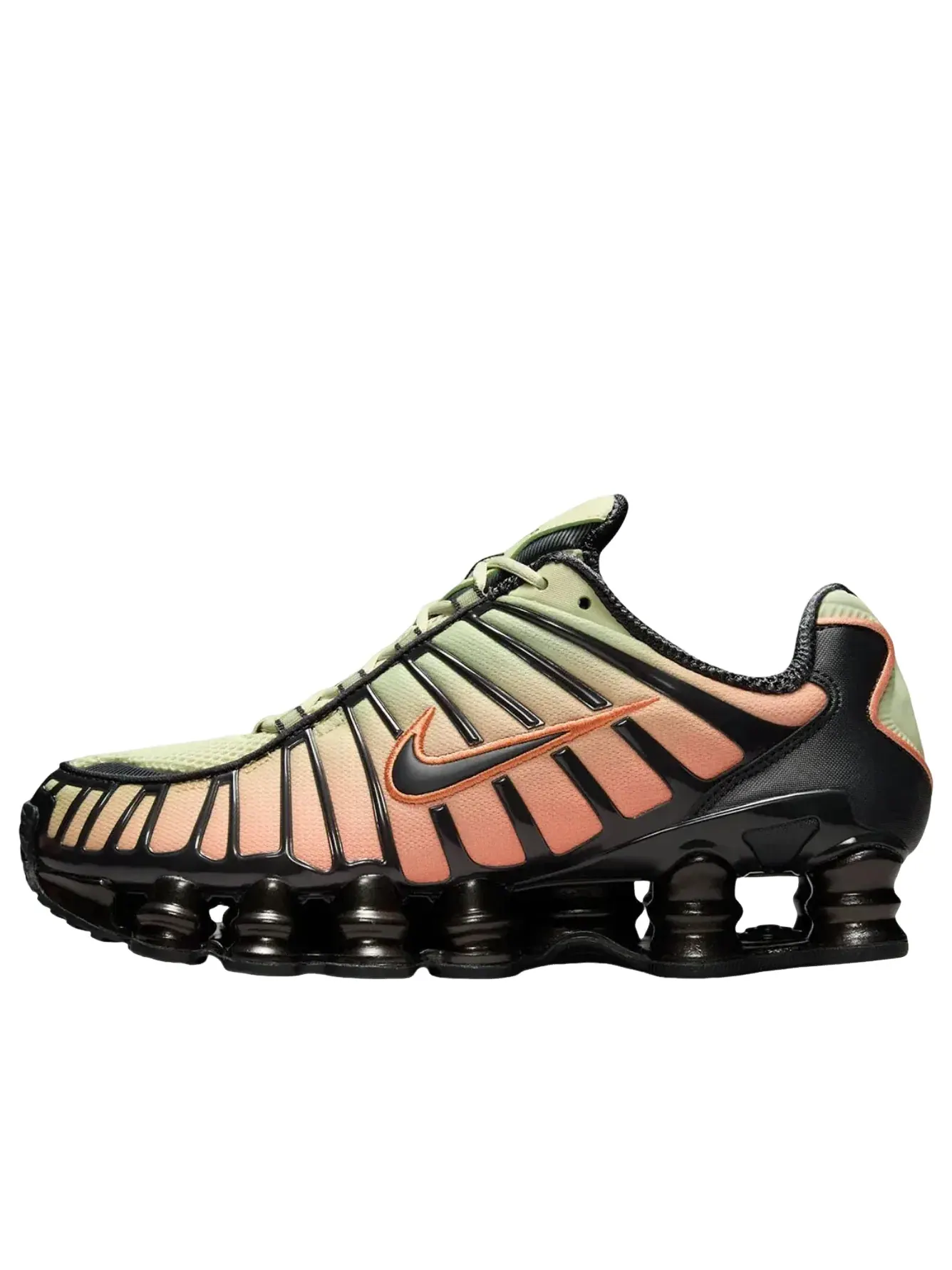 Кроссовки Nike Shox TL Fade 'Off-Noir Olive Aura Orange Frost' IH1336-001 — изображение 1 из 6, мульти