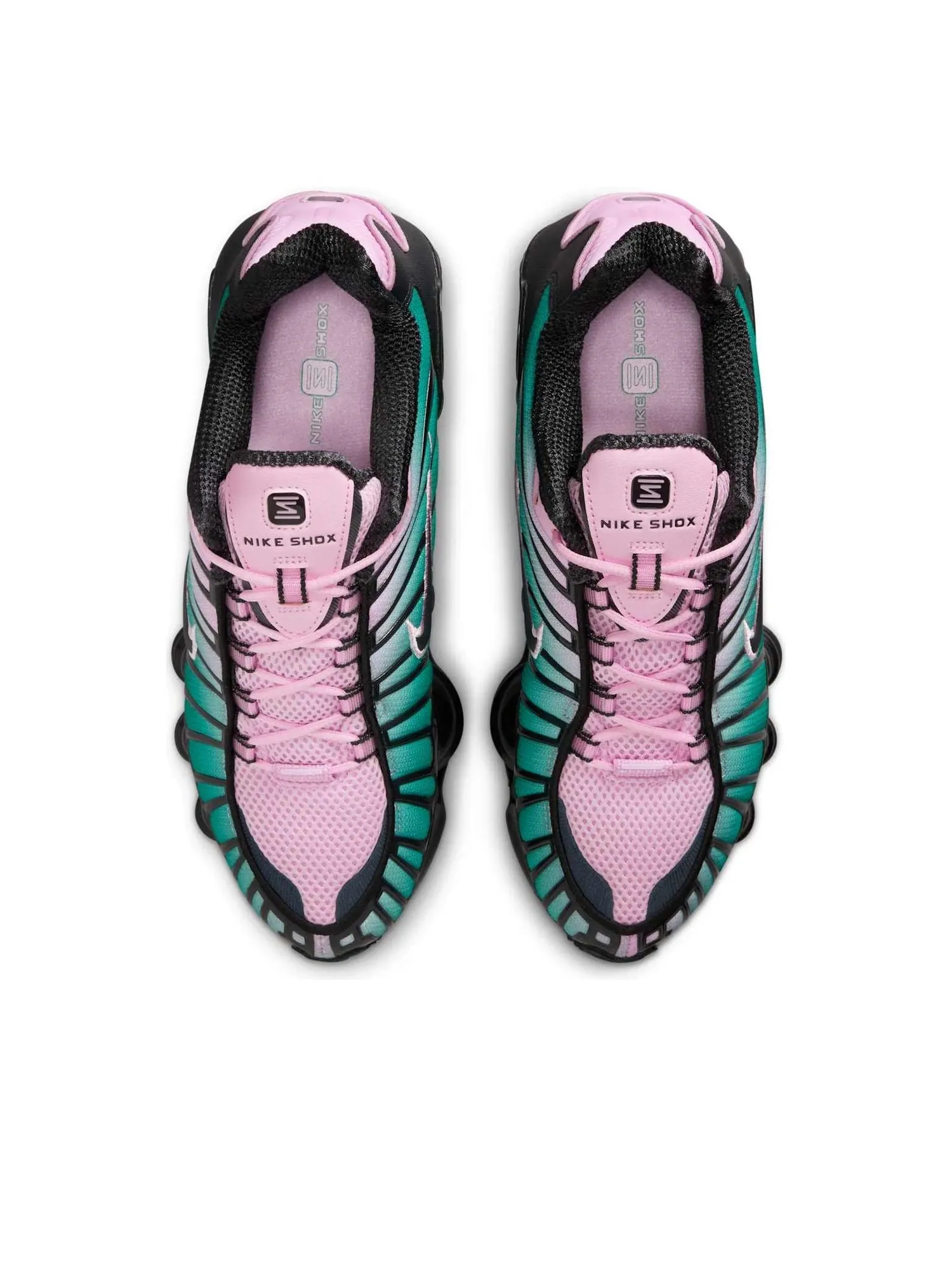 Кроссовки (WMNS) Nike Shox TL Fade 'Light Arctic Pink' — изображение 2 из 6, мульти