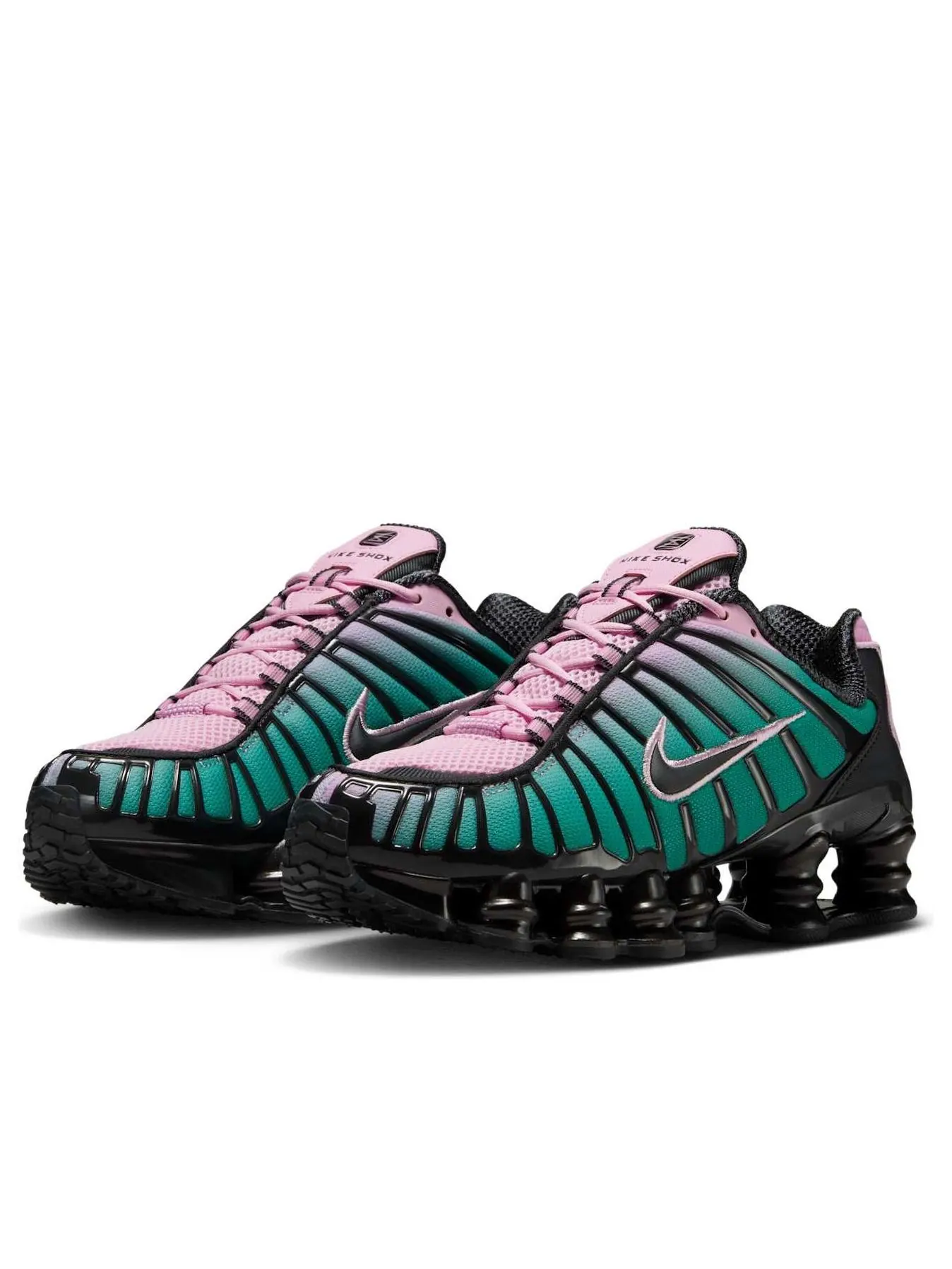 Кроссовки (WMNS) Nike Shox TL Fade 'Light Arctic Pink' — изображение 4 из 6, мульти