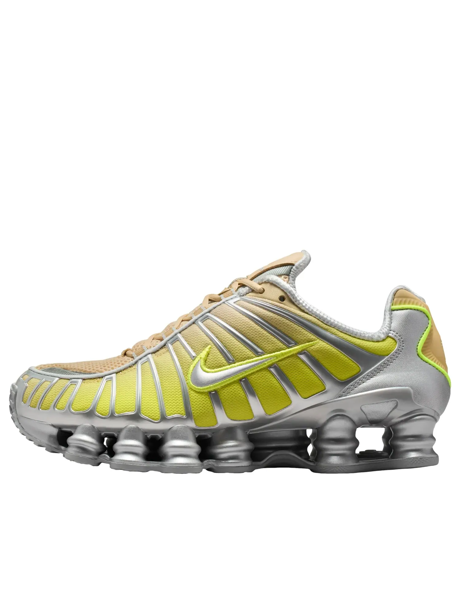 Кроссовки (WMNS) Nike Shox TL Fade 'Team Gold Metallic Silver' — изображение 1 из 6, золото
