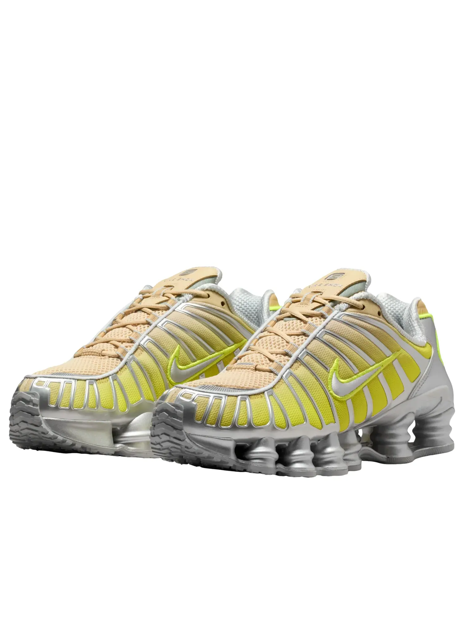 Кроссовки (WMNS) Nike Shox TL Fade 'Team Gold Metallic Silver' — изображение 4 из 6, золото
