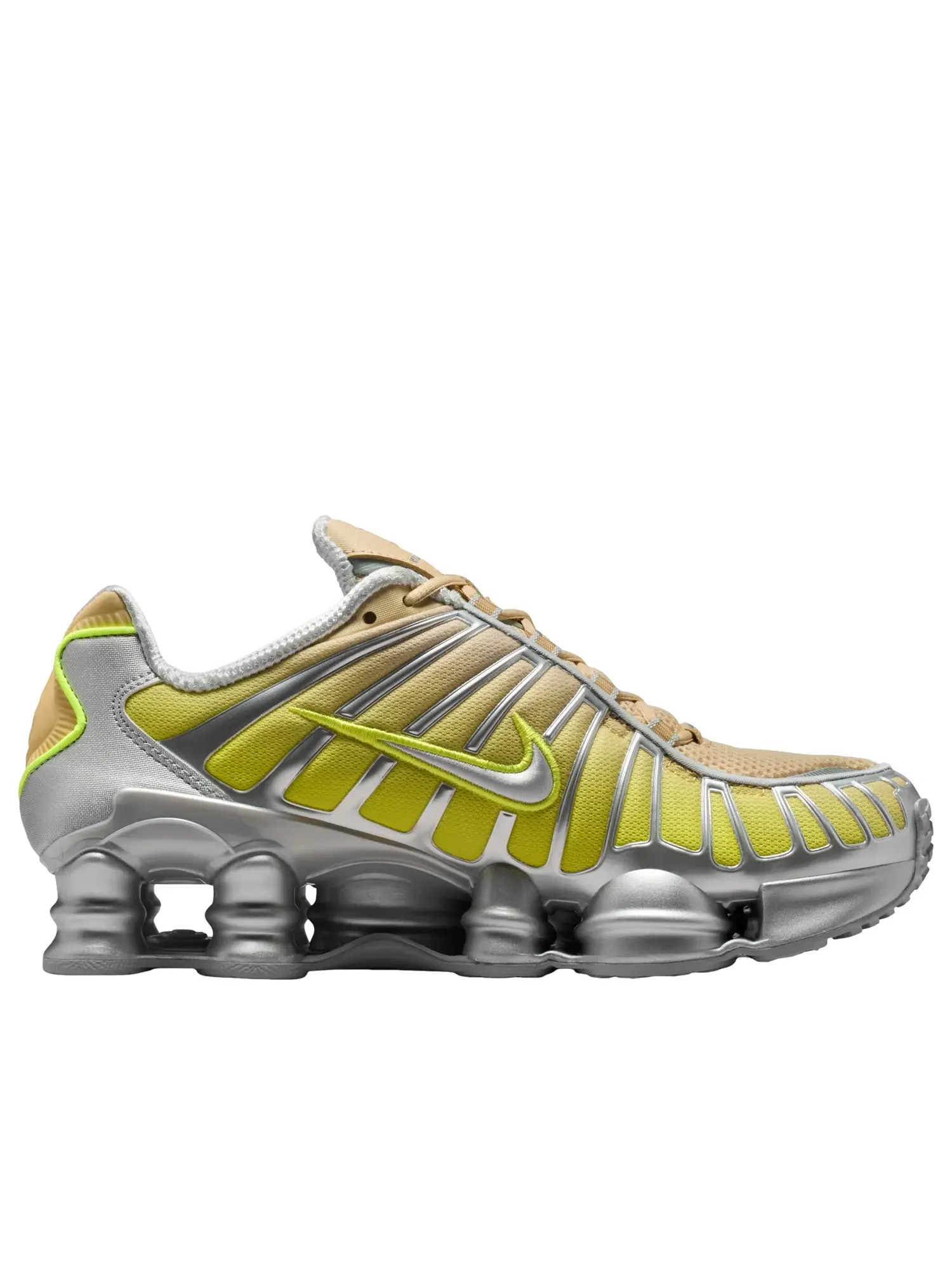 Кроссовки (WMNS) Nike Shox TL Fade 'Team Gold Metallic Silver' — изображение 6 из 6, золото