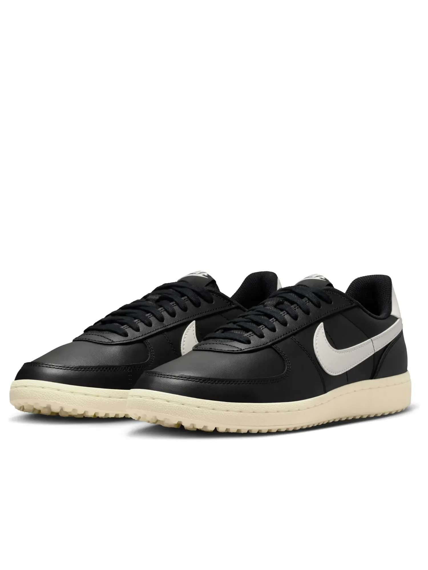 Кроссовки Nike Field General Leather 'Black Sail' — изображение 4 из 7, черный