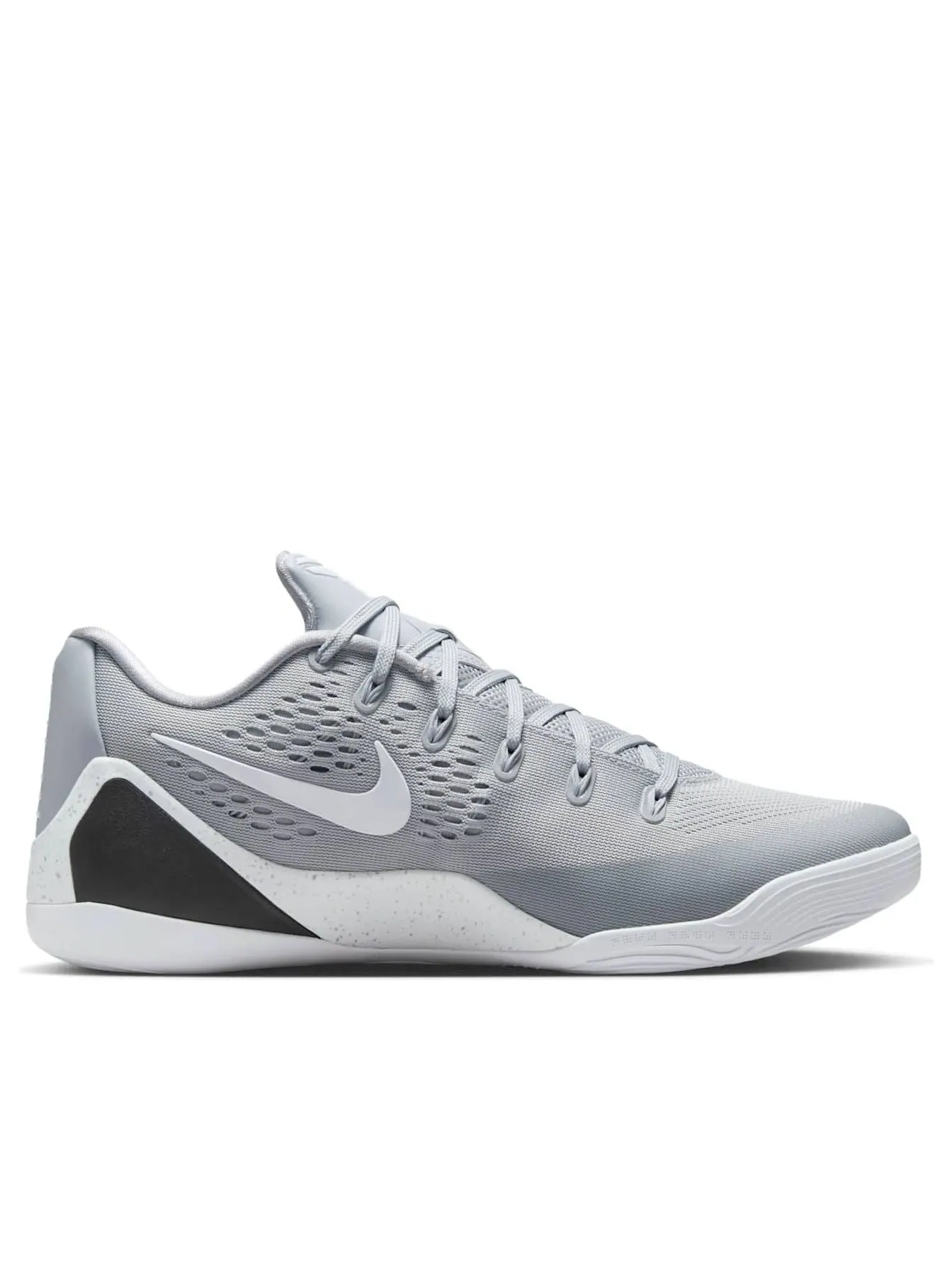 Кроссовки Nike Kobe 9 EM Low Protro 'Wolf Grey' — изображение 2 из 6, серый