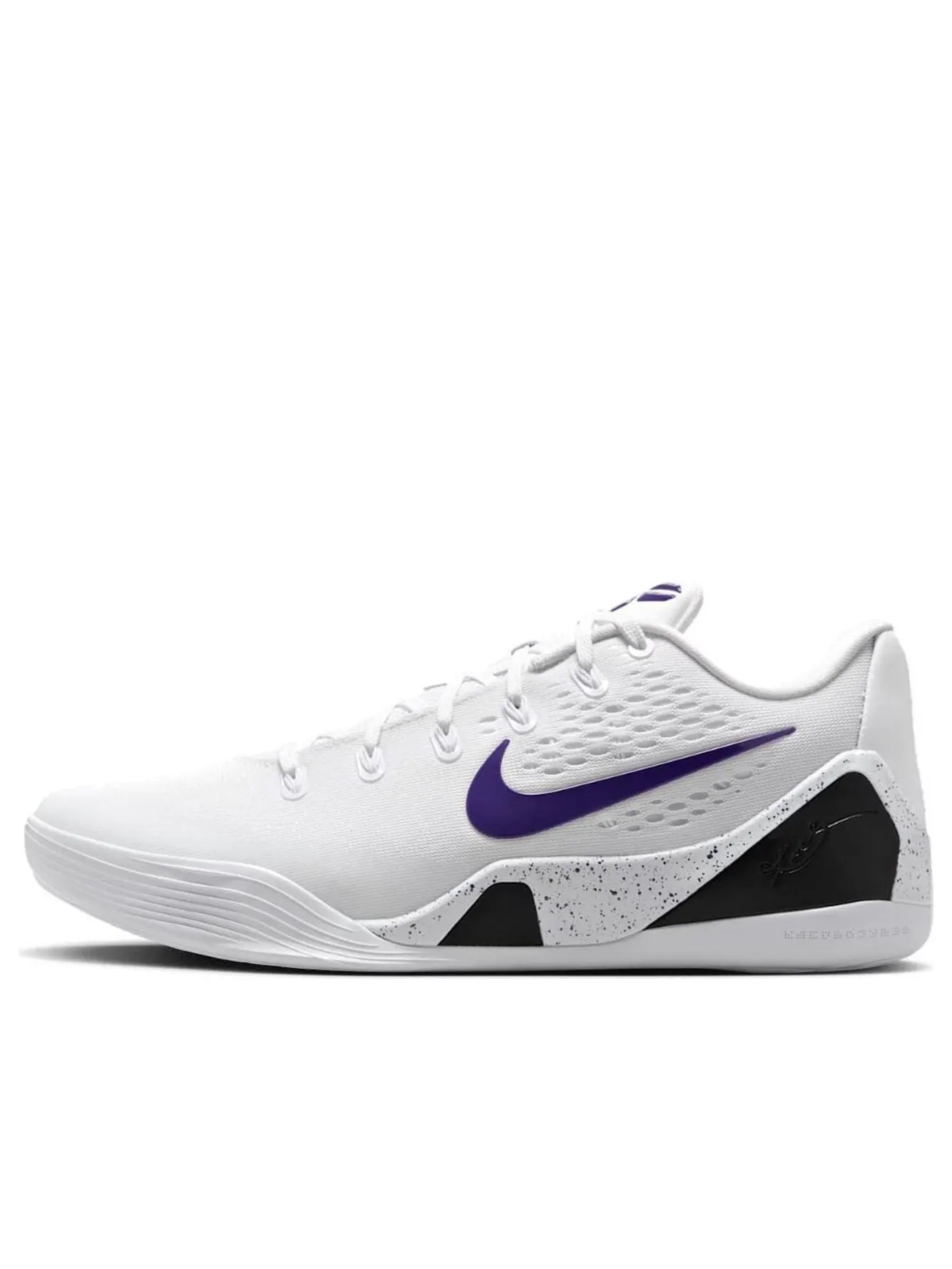 Кроссовки Nike Kobe 9 EM Low Protro 'White Court Purple' — изображение 1 из 6, белый