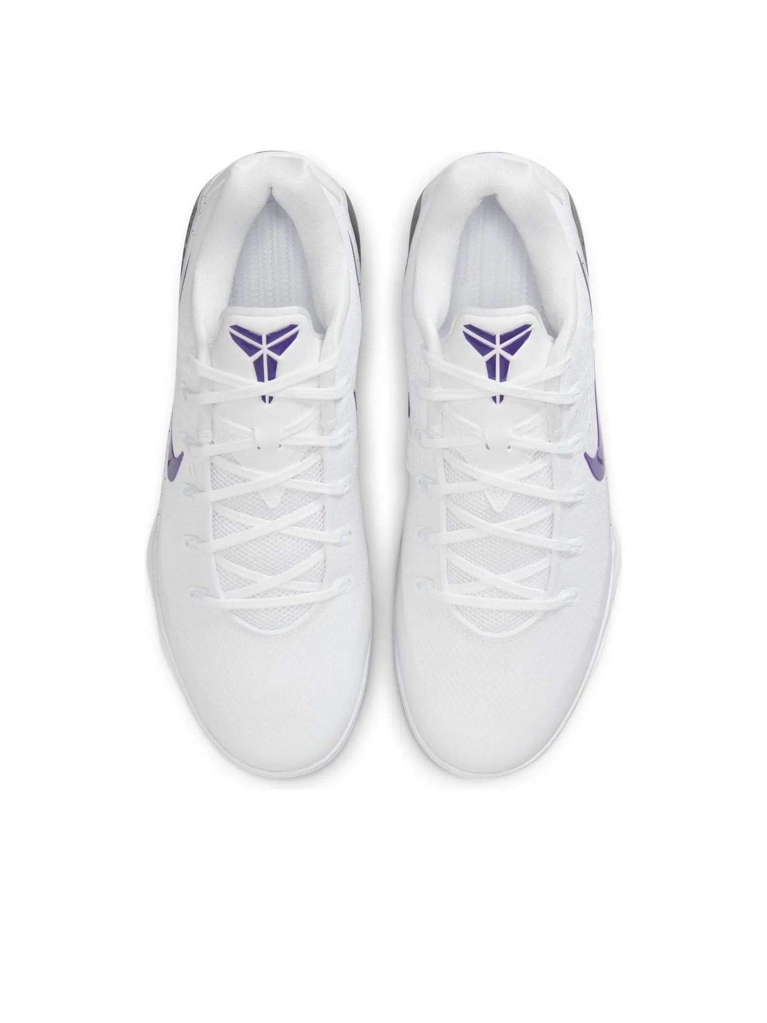 Кроссовки Nike Kobe 9 EM Low Protro 'White Court Purple' — изображение 4 из 6, белый