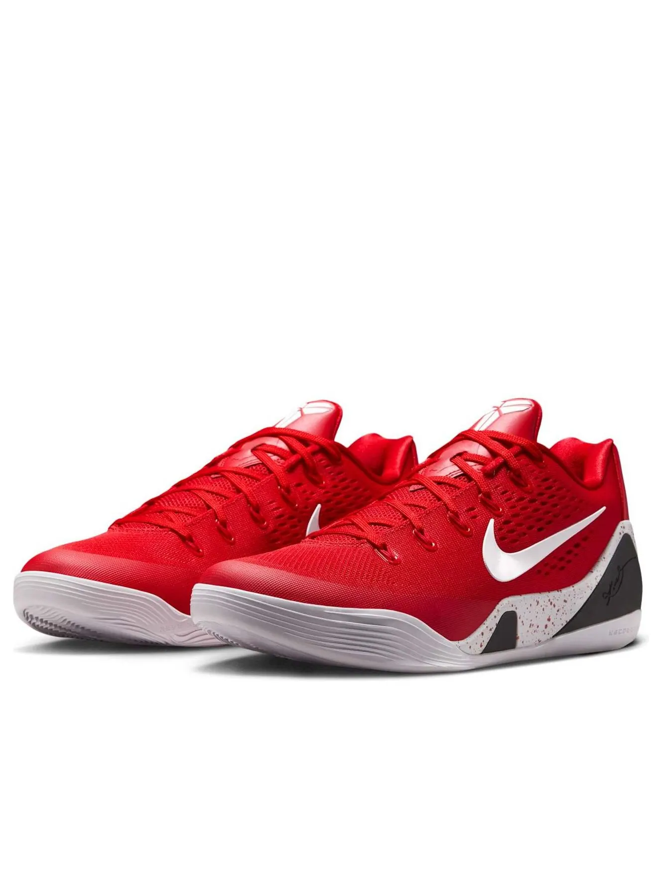 Кроссовки Nike Kobe 9 EM Low Protro 'University Red' — изображение 2 из 3, красный
