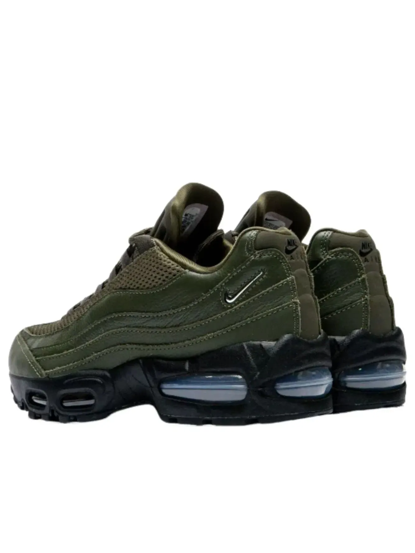 Кроссовки Nike Air Max 95 Big Bubble 'Cargo Khaki Jewel Swoosh' IH1413-300 — изображение 3 из 5, оливковый зеленый