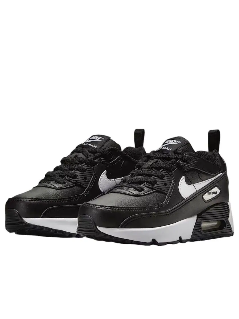 Кроссовки (PS) Nike Air Max 90 Easy-On 'Black White' — изображение 3 из 5, черный