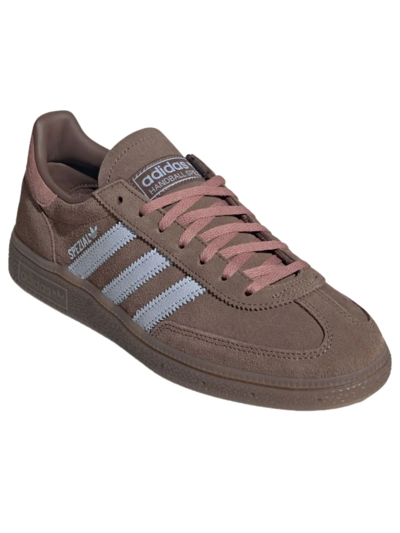 (WMNS) Adidas Handball Spezial 'Earth Strata Crystal Sky Warm Clay' — изображение 2 из 6, кристальный
