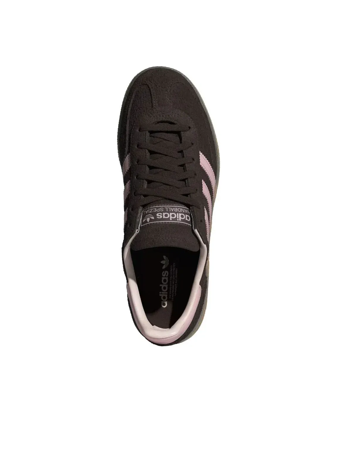 Кроссовки (WMNS) Adidas Handball Spezial 'Aurora Coffee Sandy Pink' — изображение 2 из 5, коричневый