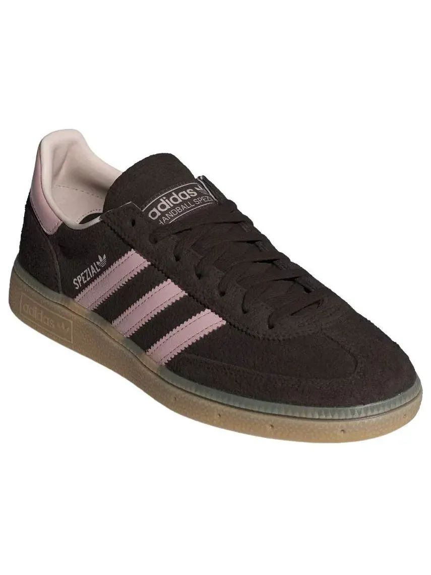 Кроссовки (WMNS) Adidas Handball Spezial 'Aurora Coffee Sandy Pink' — изображение 4 из 5, коричневый
