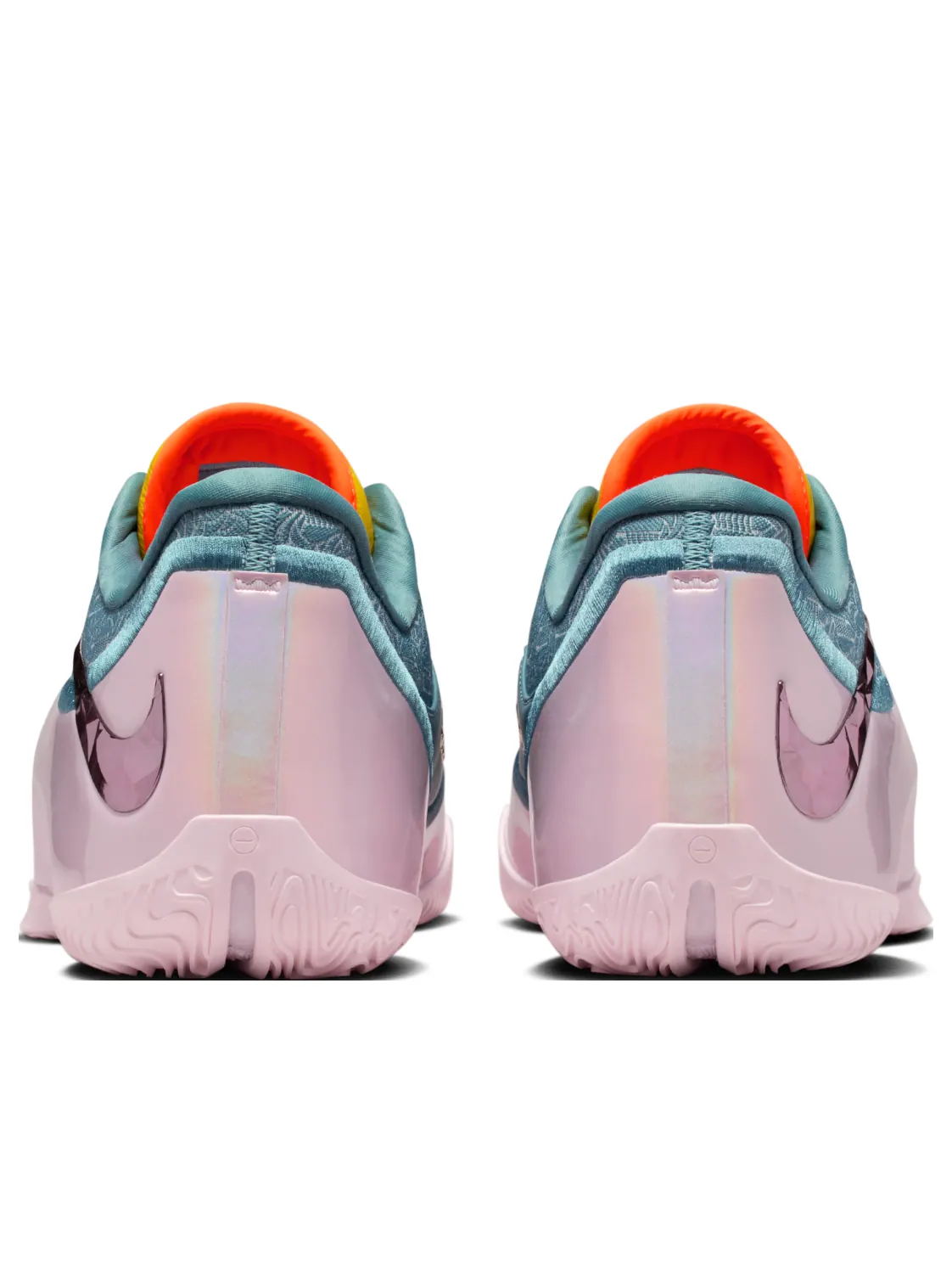 Кроссовки Nike LeBron 23 'Miami Twice' — изображение 5 из 6, синий/мульти-//оранжевый