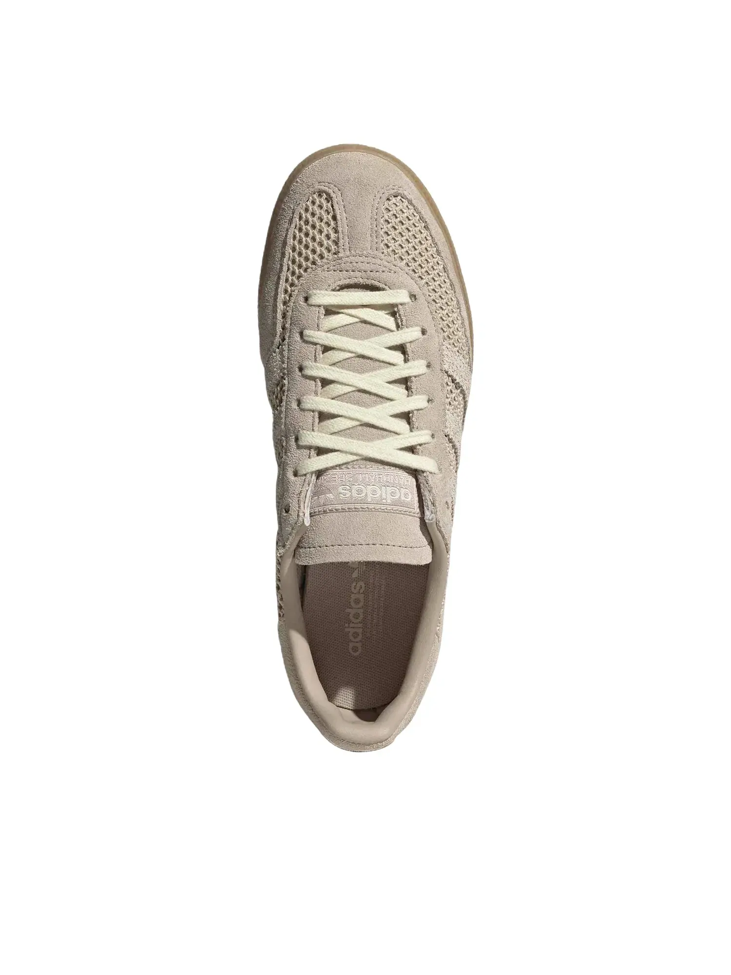 Кроссовки Adidas Handball Spezial «Wonder Beige Cream White Gum» IH1513 — изображение 2 из 4, бежевый