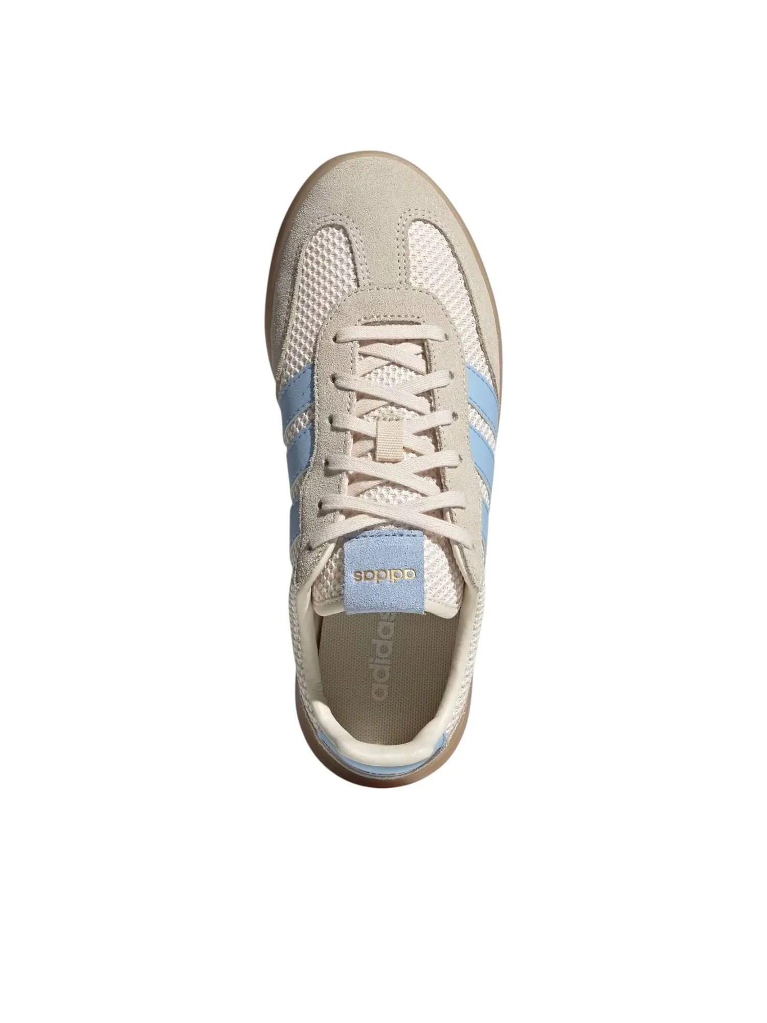 Кроссовки (WMNS) adidas Barreda Decode 'Wonder White Glow Blue' — изображение 4 из 6, бежевый