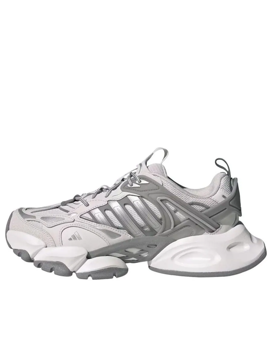 Кроссовки adidas XLG Runner Deluxe 'Crystal White Silver Metallic Grey' — изображение 1 из 6, серый