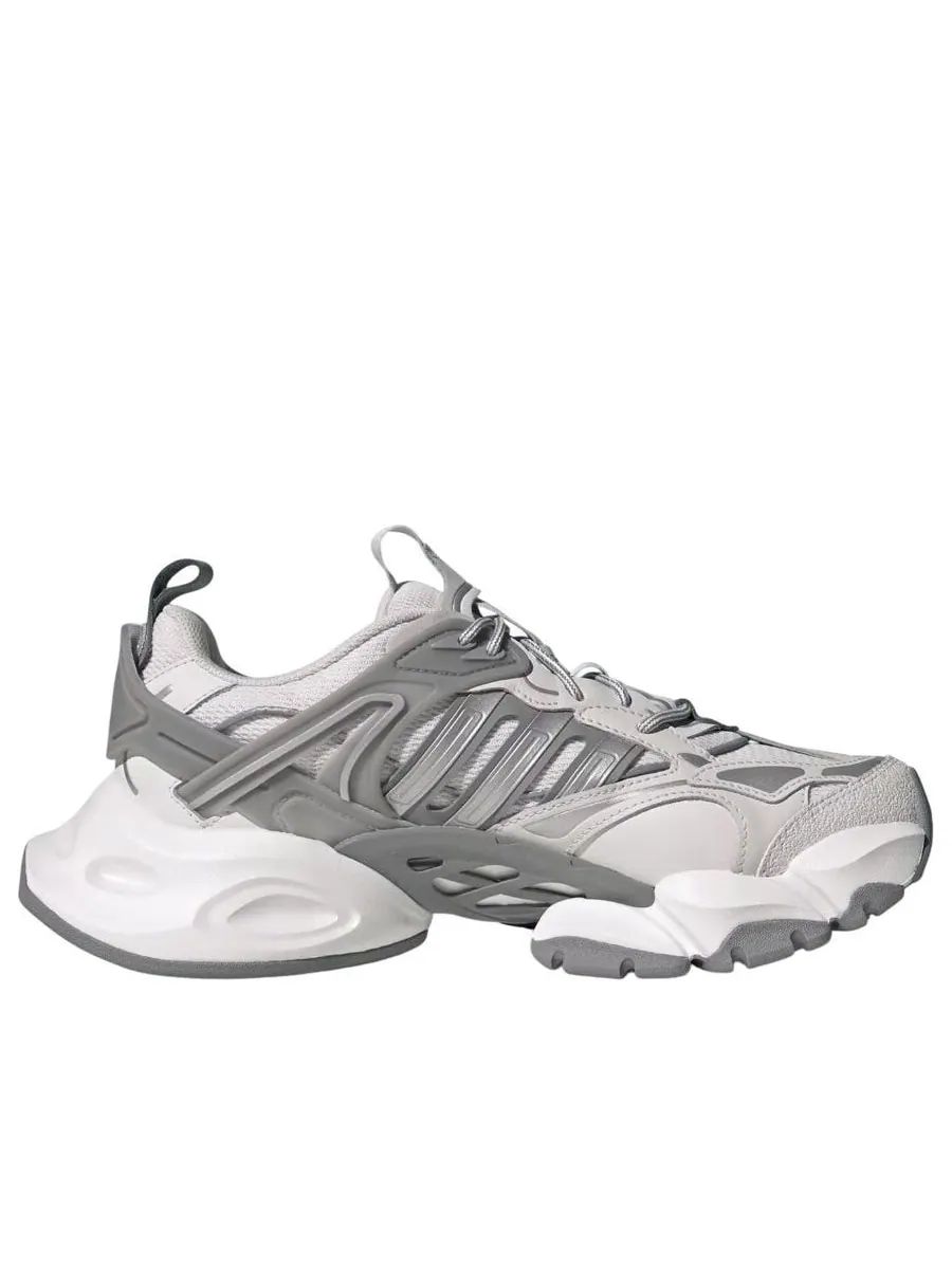 Кроссовки adidas XLG Runner Deluxe 'Crystal White Silver Metallic Grey' — изображение 2 из 6, серый