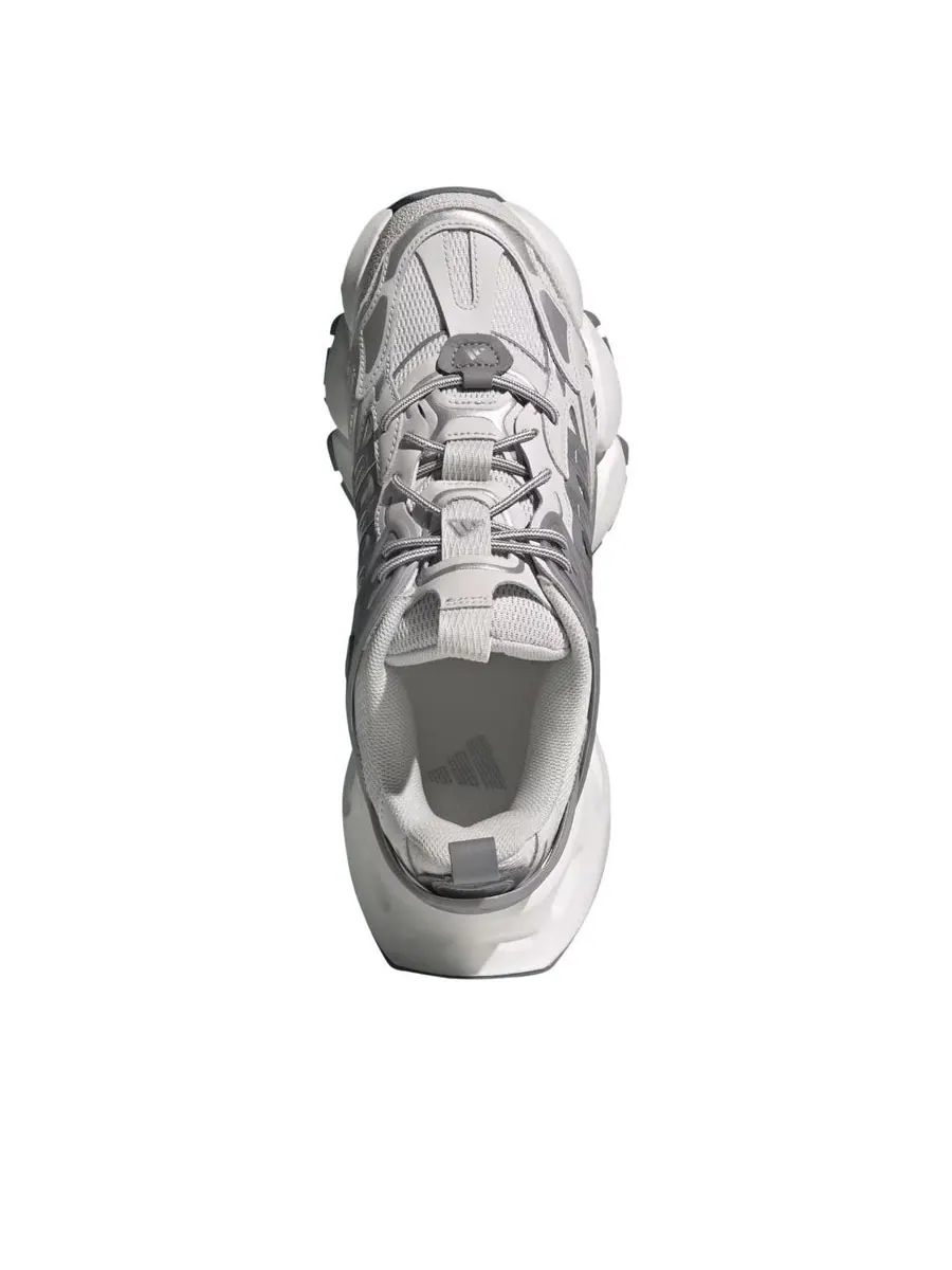 Кроссовки adidas XLG Runner Deluxe 'Crystal White Silver Metallic Grey' — изображение 5 из 6, серый