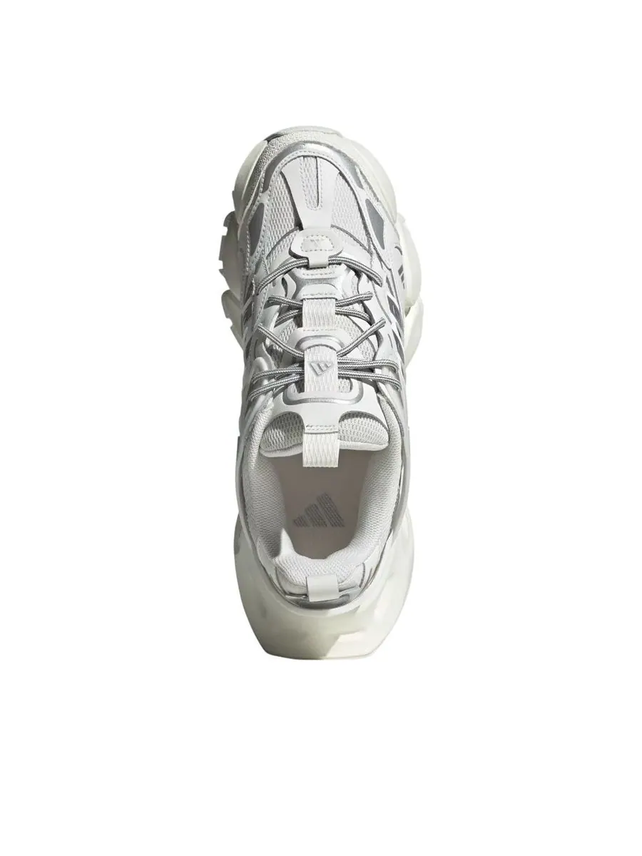 Кроссовки adidas XLG Runner Deluxe 'Core White Silver Metallic' — изображение 5 из 6, белый