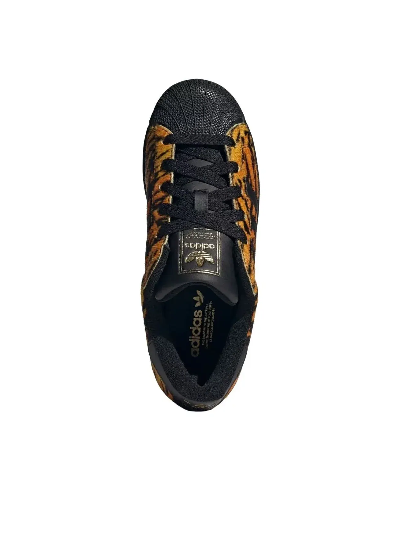 Кроссовки Adidas Superstar II 'Tiger Print' IH1633 — изображение 2 из 5, желтый