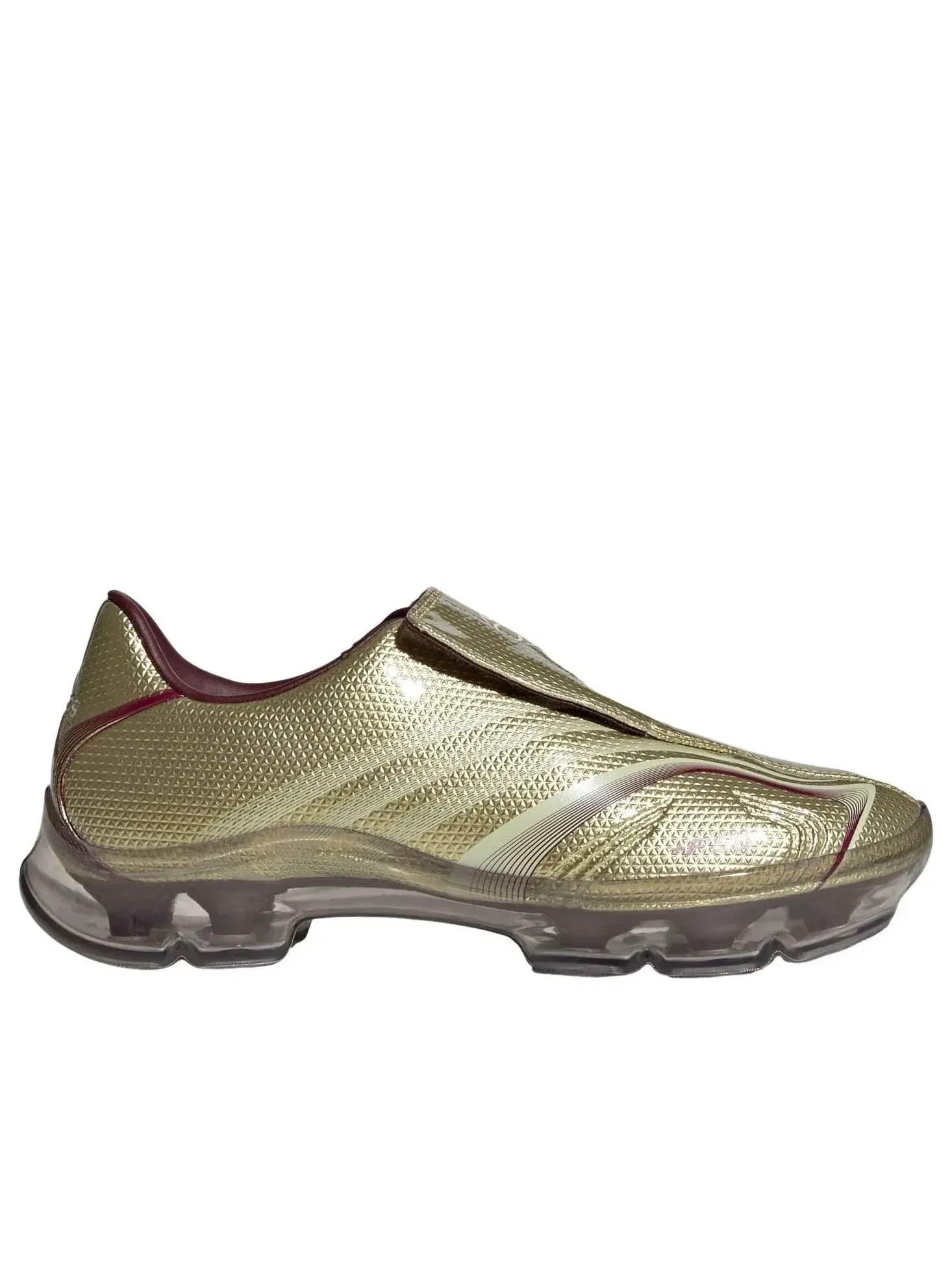 Кроссовки Adidas F50 Walkable 'Gold Metallic Maroon' IH1657 — изображение 2 из 8, золото