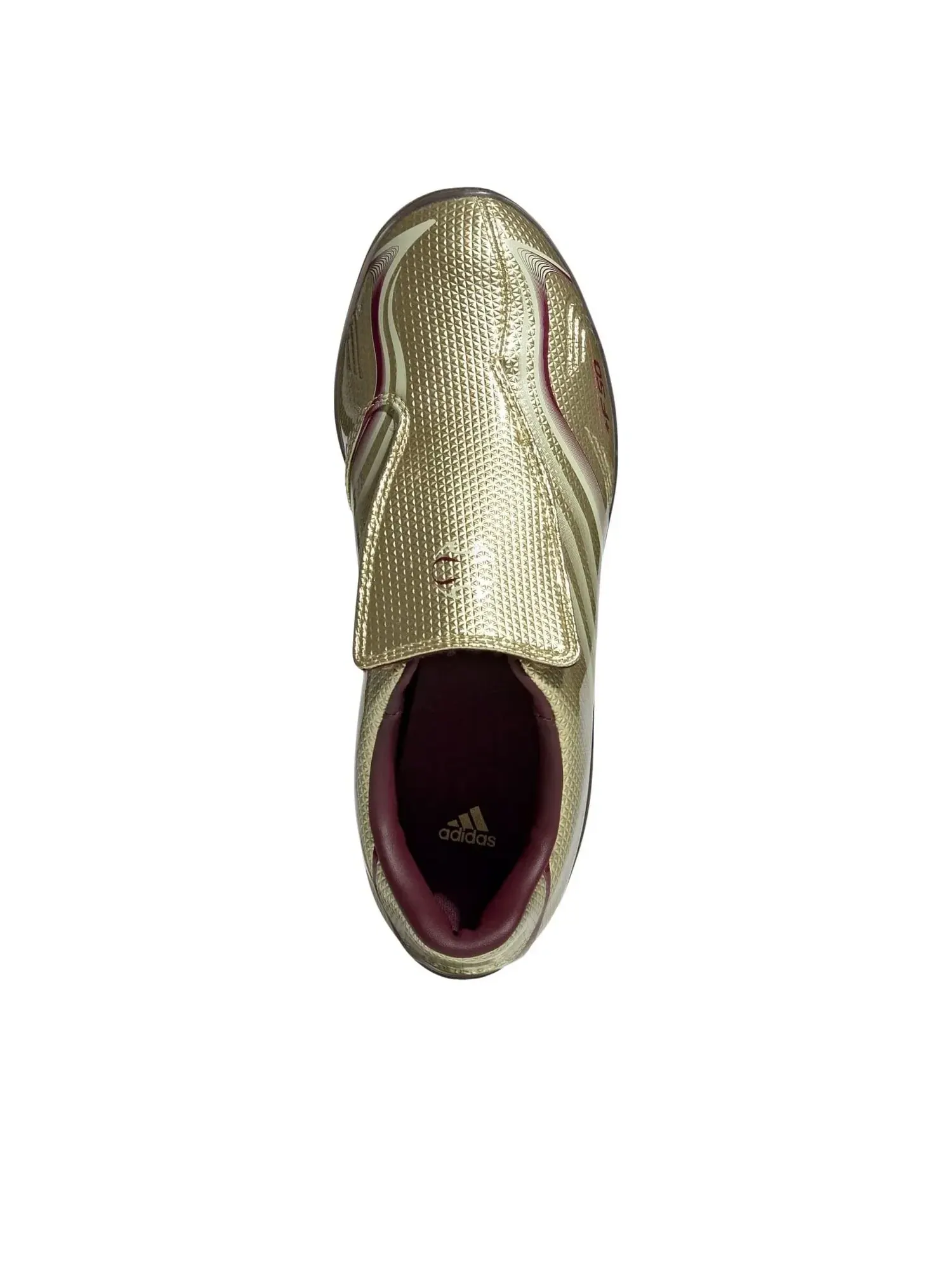 Кроссовки Adidas F50 Walkable 'Gold Metallic Maroon' IH1657 — изображение 3 из 8, золото