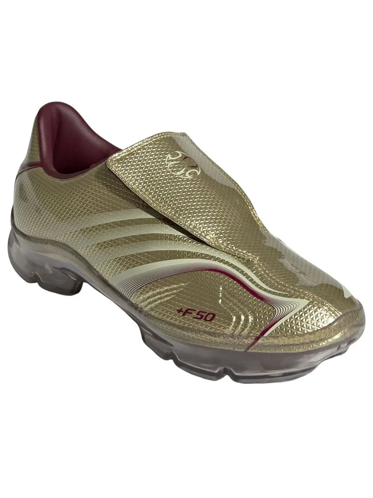 Кроссовки Adidas F50 Walkable 'Gold Metallic Maroon' IH1657 — изображение 5 из 8, золото