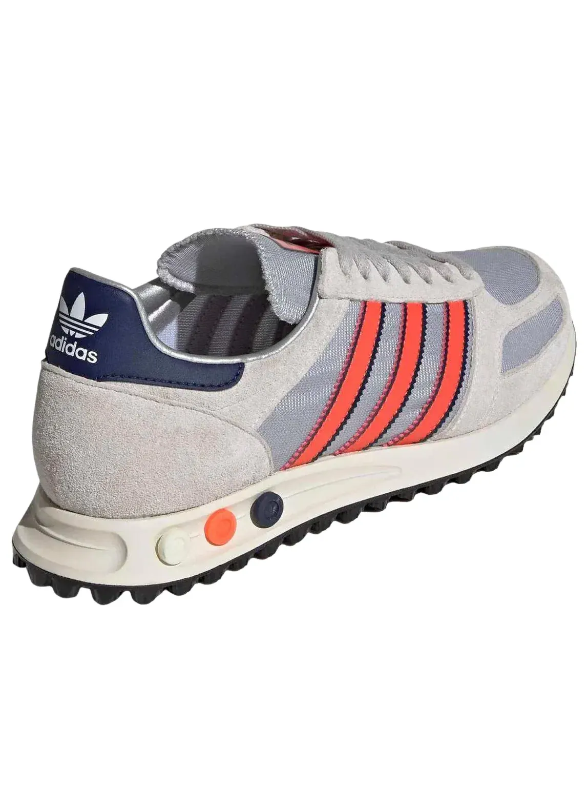 Кроссовки Adidas LA Trainer OG «Silver Metallic Dark Blue» IH1651 — изображение 3 из 3, серебряный
