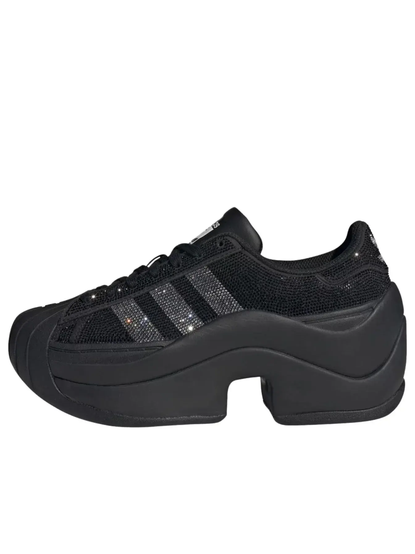 Кроссовки (WMNS) Adidas Superstar Bold 'Black' — изображение 1 из 6, черный
