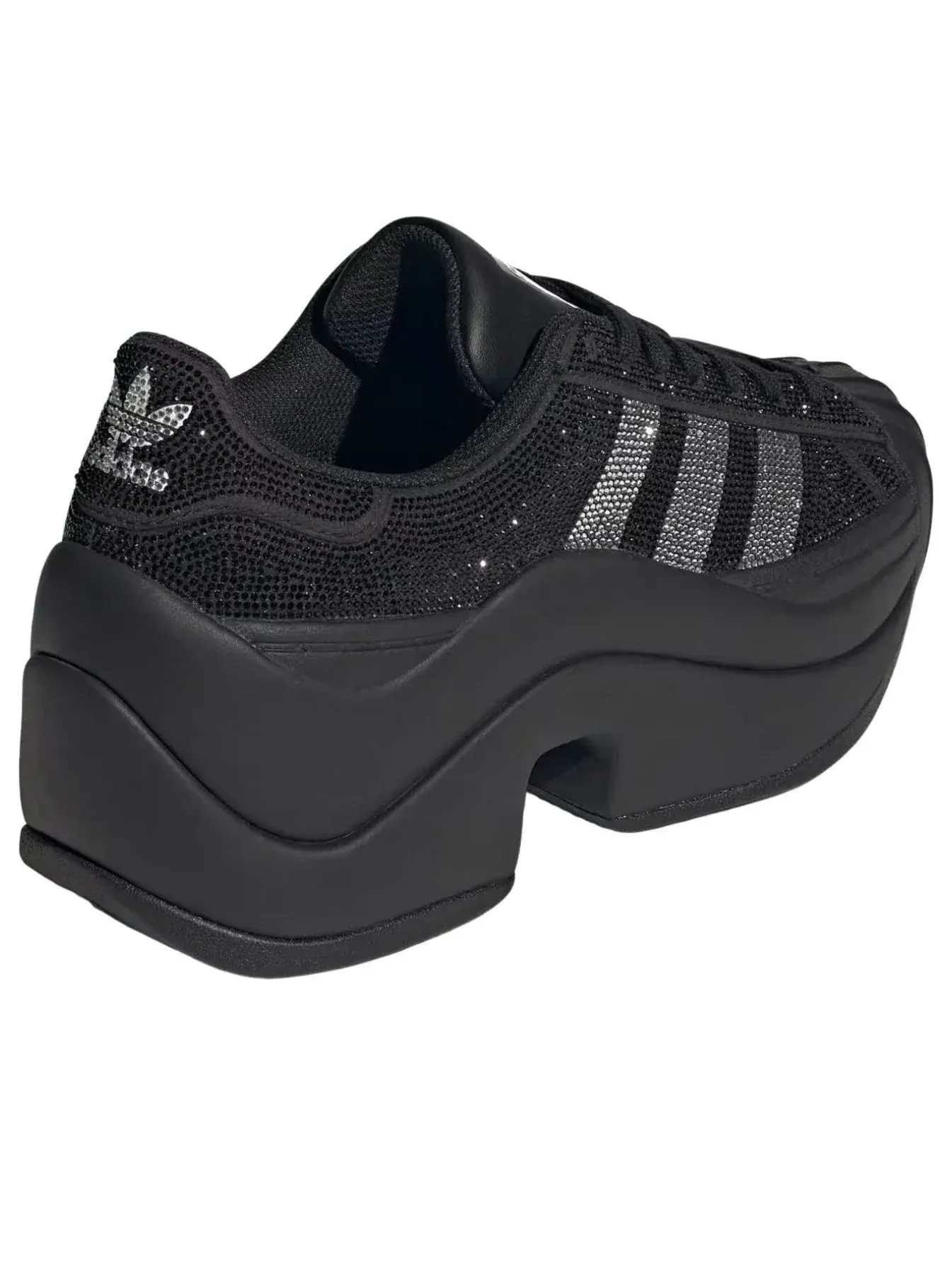Кроссовки (WMNS) Adidas Superstar Bold 'Black' — изображение 3 из 6, черный