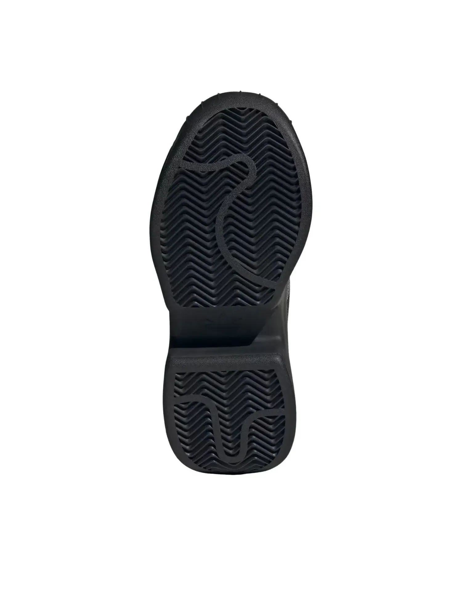 Кроссовки (WMNS) Adidas Superstar Bold 'Black' — изображение 5 из 6, черный