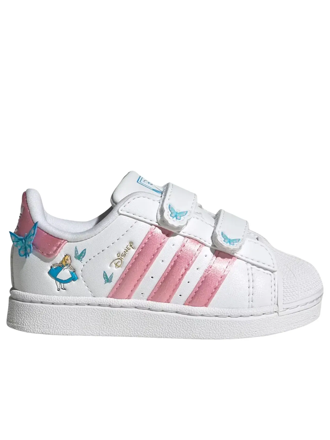 Кроссовки Adidas Disney Superstar II 'White Pink' IH1743 — изображение 2 из 4, белый