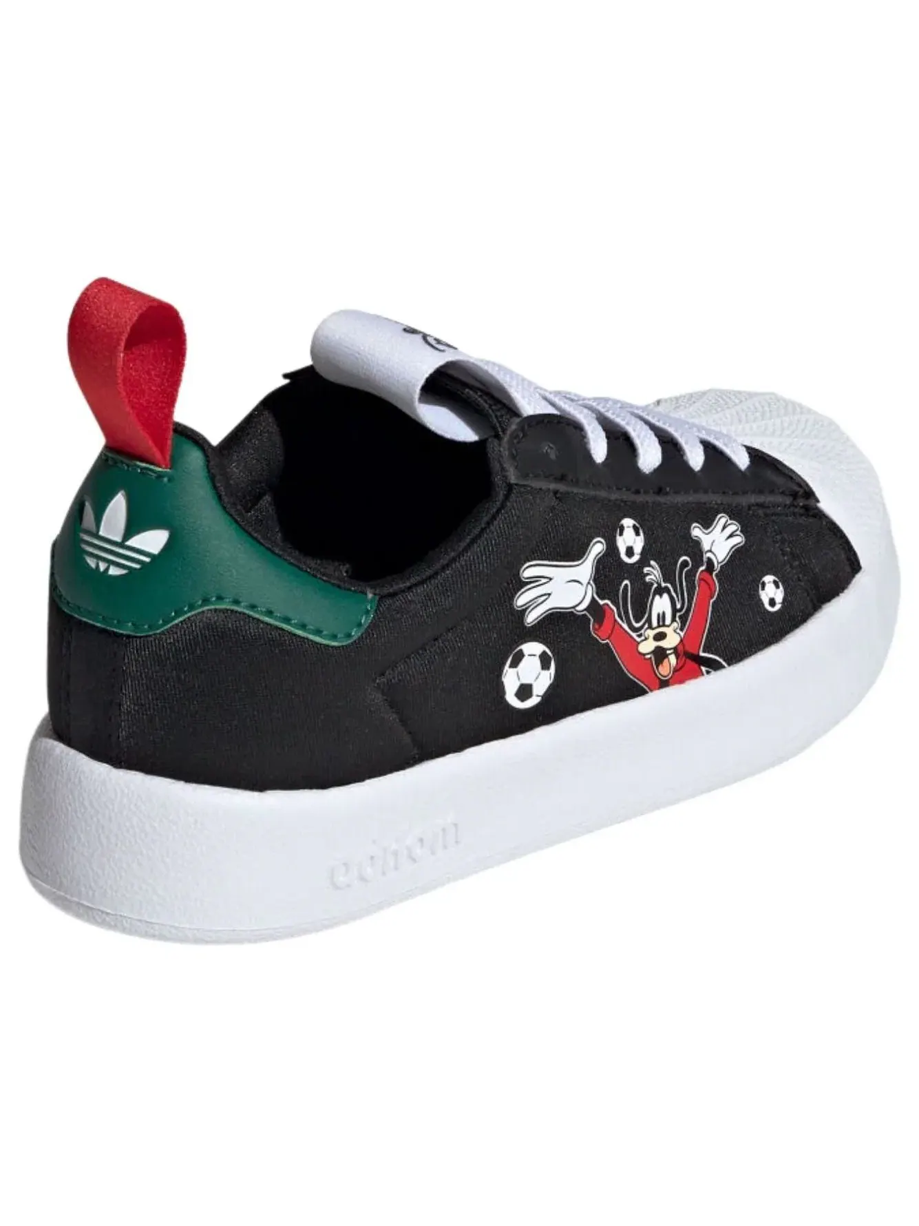 Кеды Adidas x Disney x Goofy Soccer Adifoam Superstar 'Black White' IH1750 — изображение 5 из 6, черный