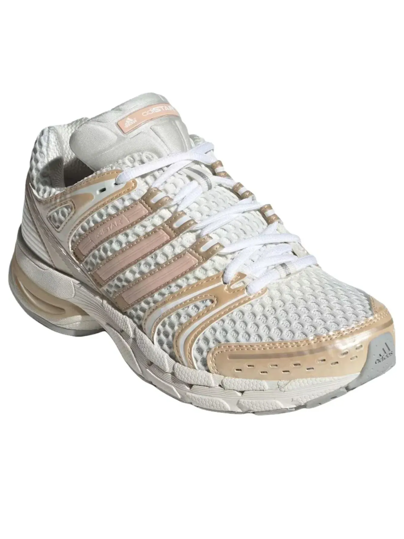 Кроссовки (WMNS) Adidas Adistar Control 5 'Off White Blush Pink Grey Two' — изображение 2 из 5, белый