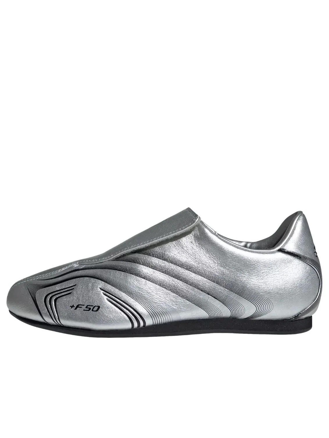 (WMNS) Adidas Taekwondo F50 'Silver Metallic Black' — изображение 1 из 5