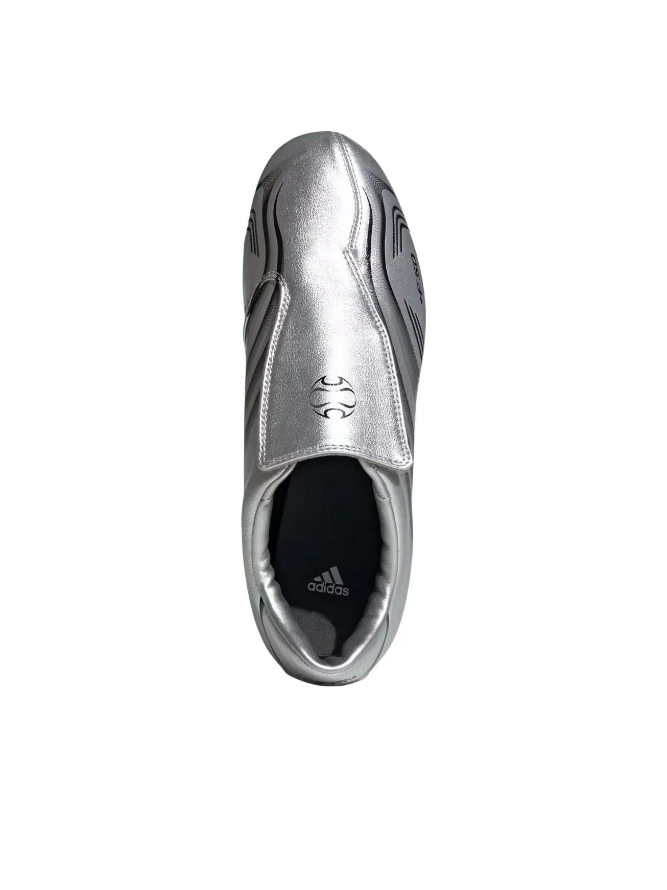 (WMNS) Adidas Taekwondo F50 'Silver Metallic Black' — изображение 2 из 5