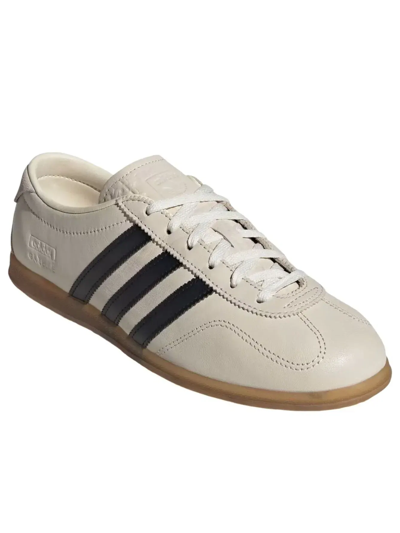 Кроссовки Adidas Gazelle Lo Pro 'Chalk White Black' IH1930 — изображение 2 из 6, бежевый